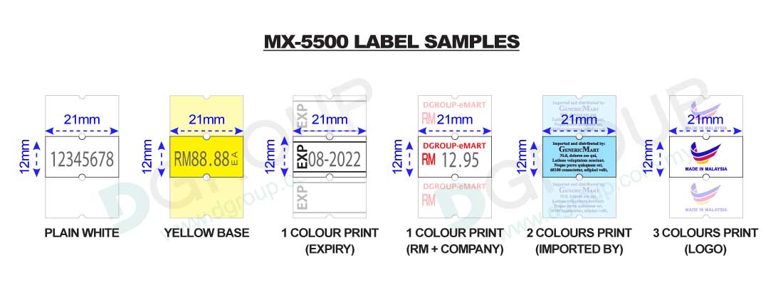 PB2-230 Price Labels