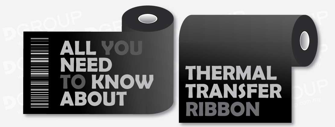 Thermal transfer ribbon, barcode ribbon