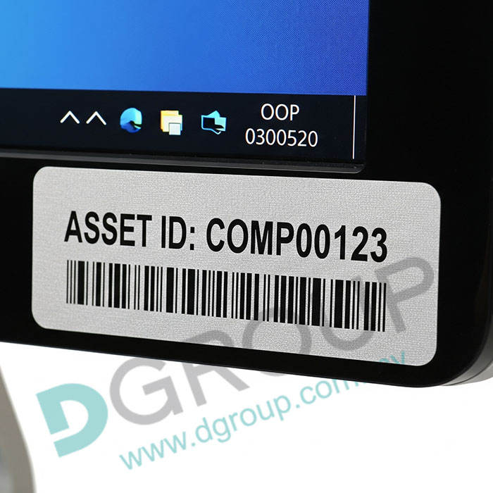 Monitor Asset Sticker