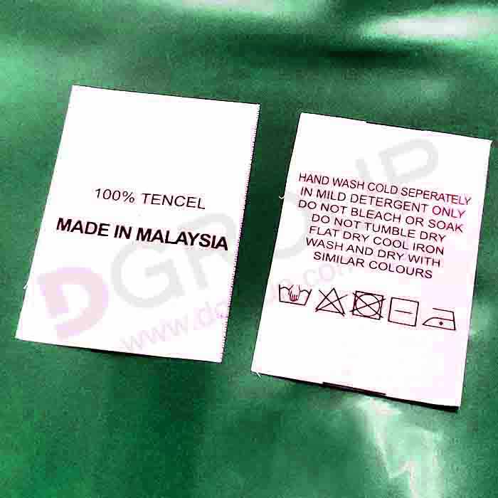 Nylon & Satin Label